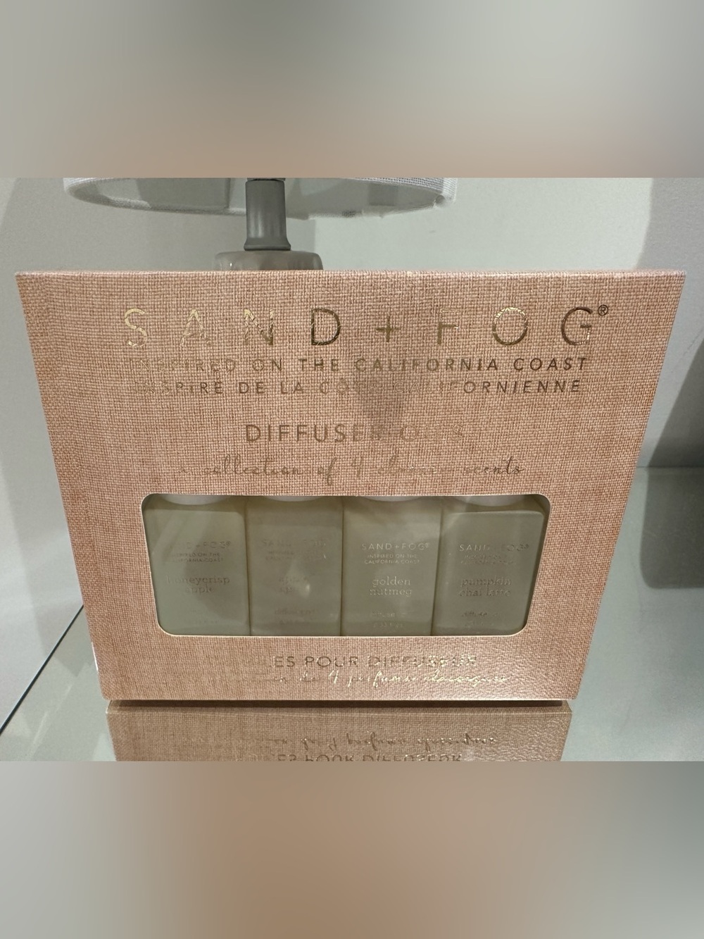 NWT Sand + Fog Diffuser Oil Set ~ Honeycrisp Apple, Nutmeg, Pumpkin Chai Latte - Picture 9 of 9